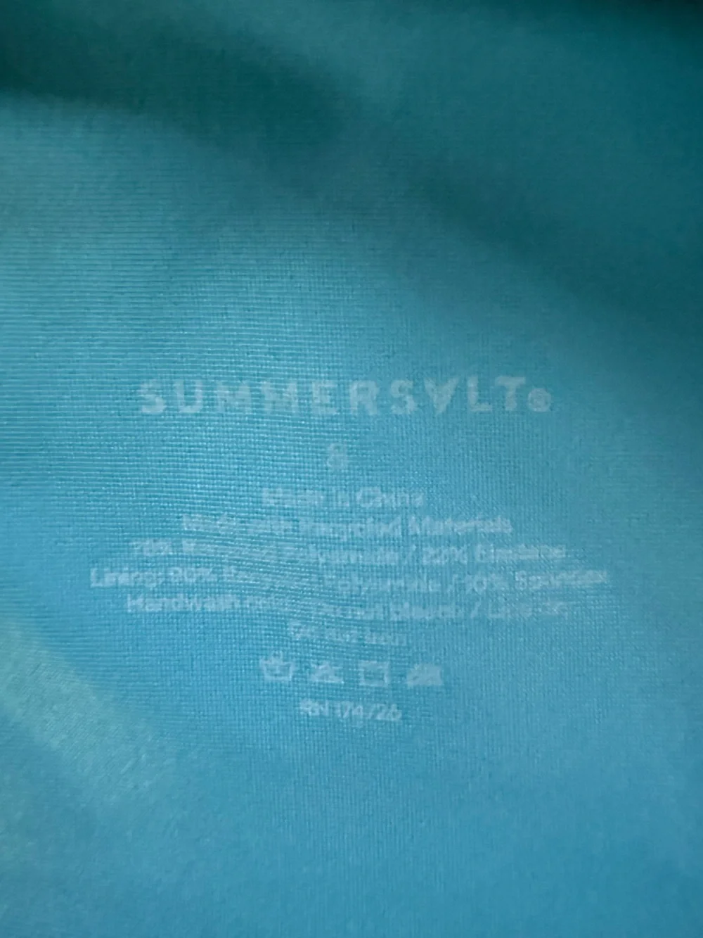 Summer Salt Bow Shoulder Swim Top - Picture 6 of 7